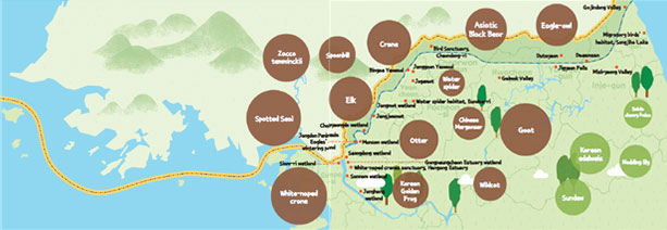 dmz military demarcation line map